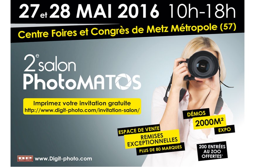 Cokin présent au Salon PhotoMatos les 27 et 28 mai 2016 à Metz